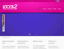 Tablet Screenshot of locosdos.com